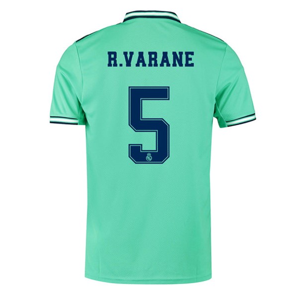 Maillot Football Real Madrid NO.5 Varane Third 2019-20 Vert